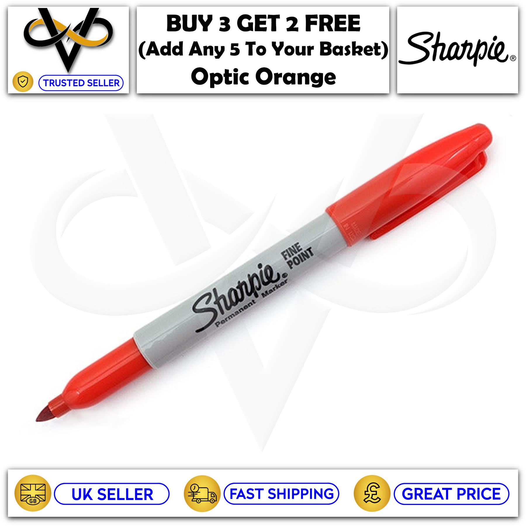 Sharpie Permanent Fine Point Marker Pens Optimal Precision & Smooth Ink Flow - Picture 23 of 37