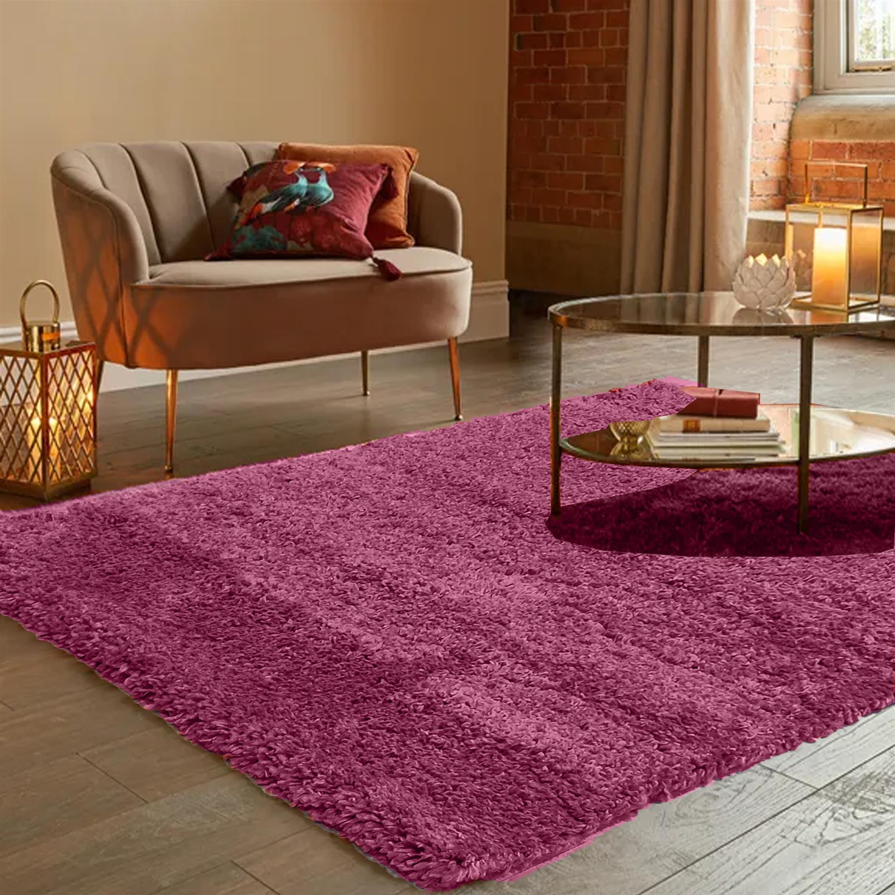 Fluffy Rug Small Medium Area Rug Fuzzy Carpet Living Room Bedroom Soft Floor Mat - Picture 65 of 85