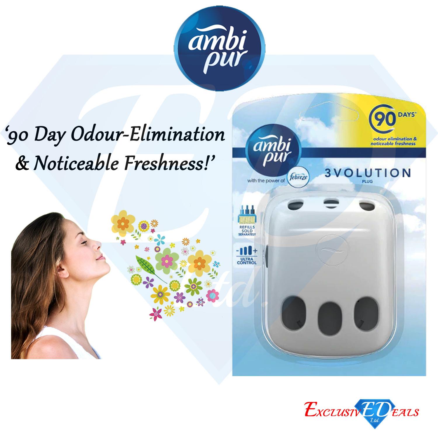 Ambi Pur 3Volution Electric Plugs In Adjustable Diffuser Machine Unit