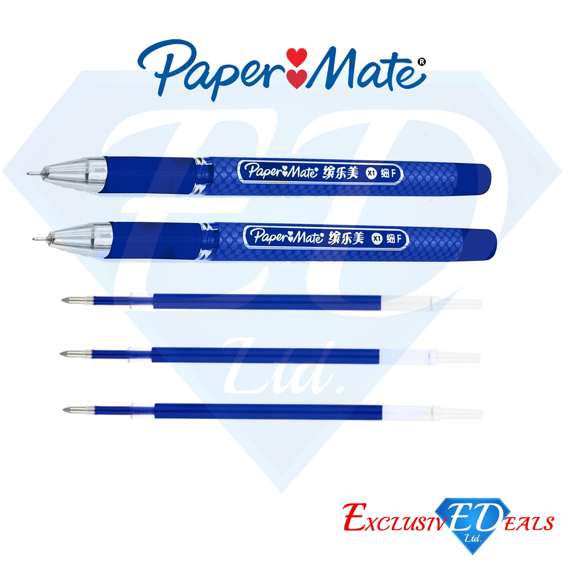 Paper Mate Tinte Joy Tintenroller Gelstift + blaue Tinte Minen 0,5 mm glatte Neu im Karton - Bild 5 von 12