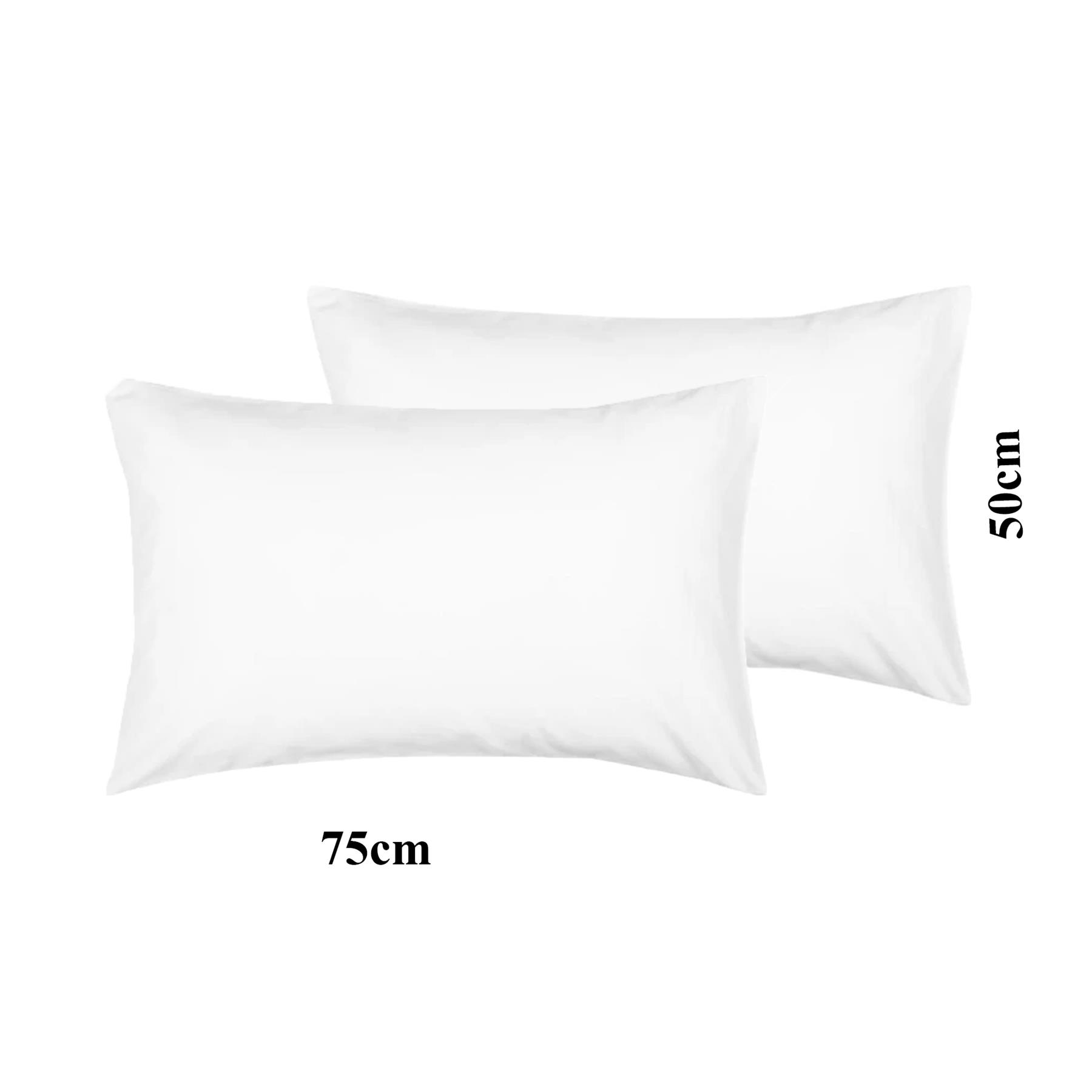 1000TC - Par de fundas de almohada Oxford/ama de casa de lujo teñidas lisas 100 % algodón egipcio - Imagen 6 de 12