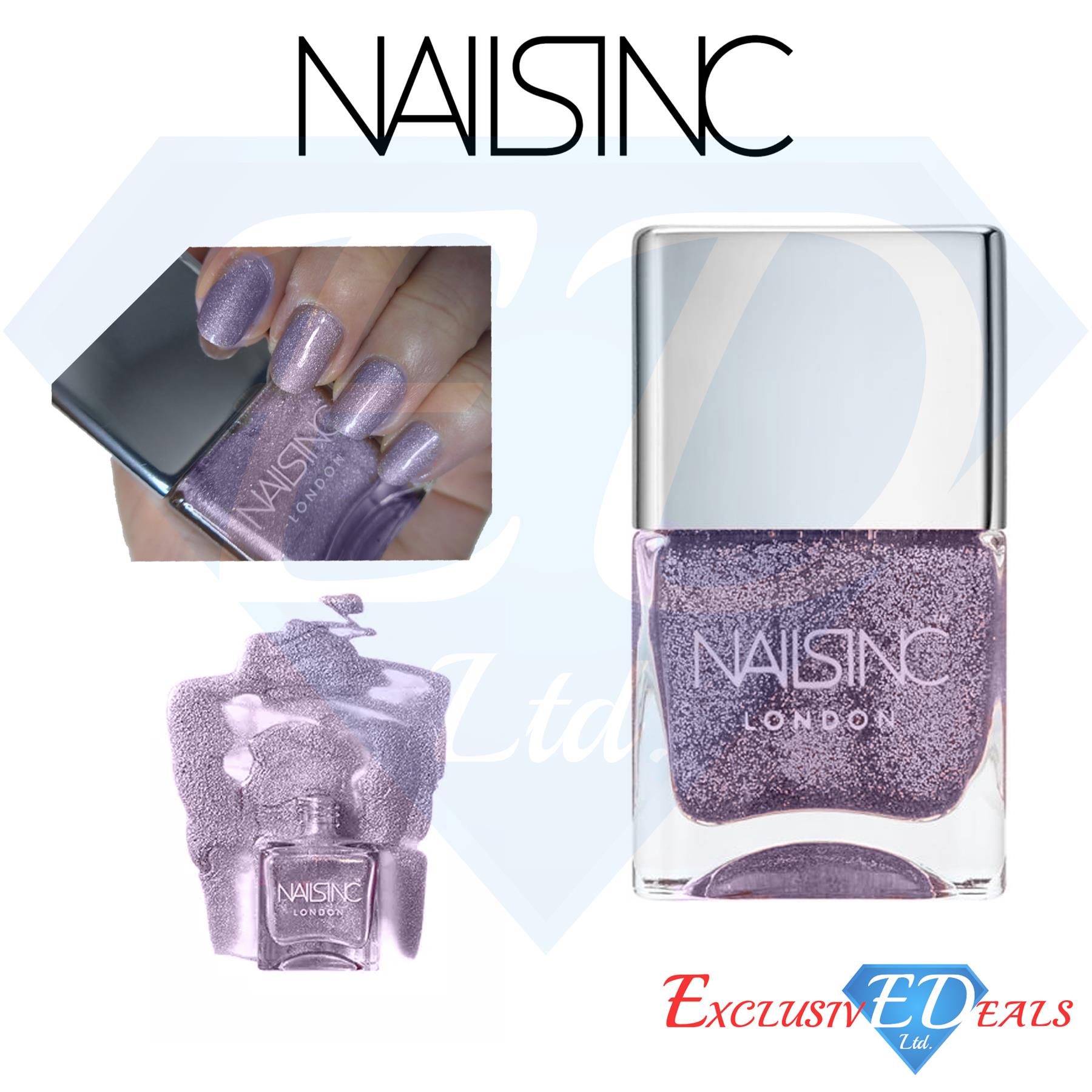 Esmalte de uñas Nails Inc 14 ml, elige entre tratamientos, colágeno, col rizada y capa base - Imagen 5 de 13