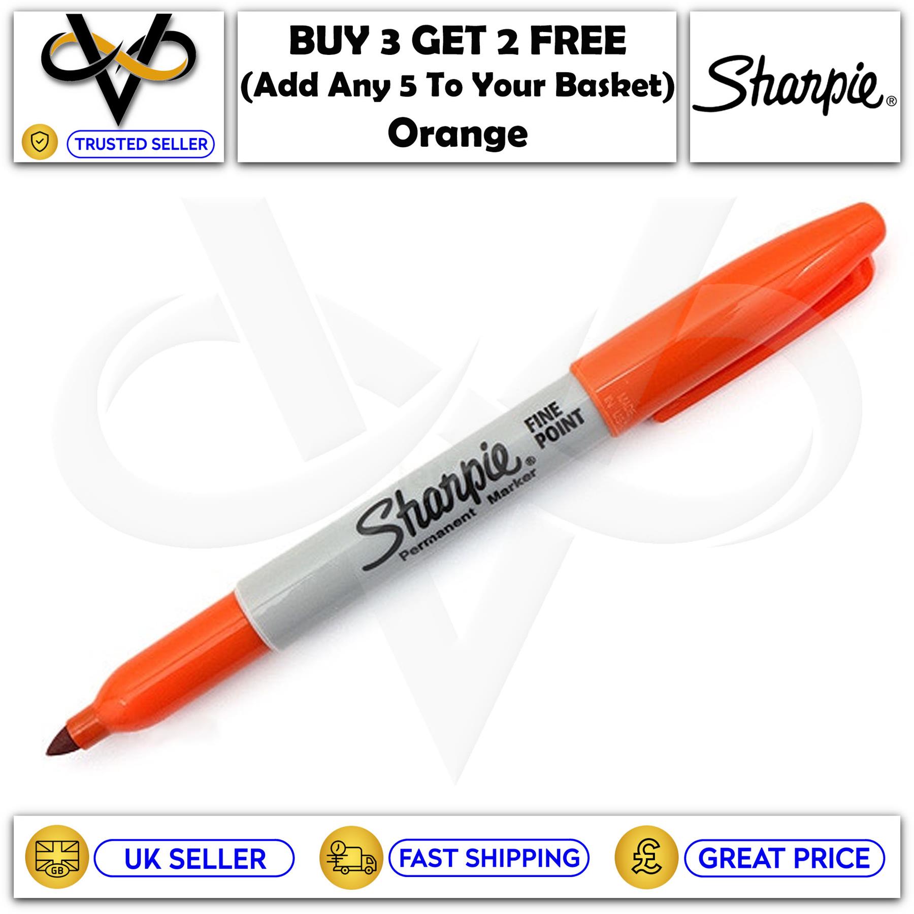 Sharpie Permanent Fine Point Marker Pens Optimal Precision & Smooth Ink Flow - Picture 24 of 37