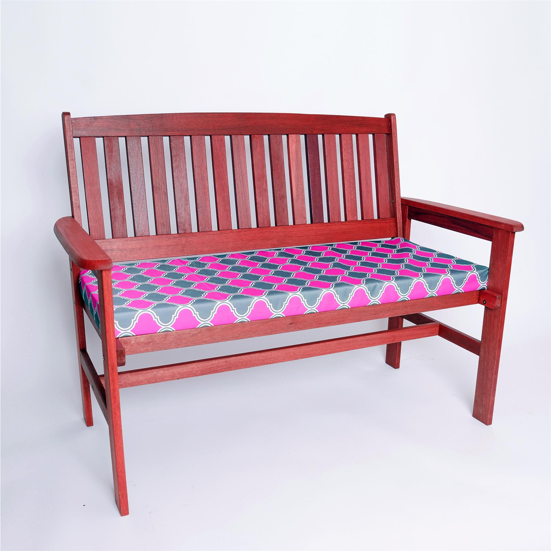 Water-Resistant Outdoor Bench Pad 2-4 Seater Cushion Seat Patio Garden Furniture - Picture 63 of 88