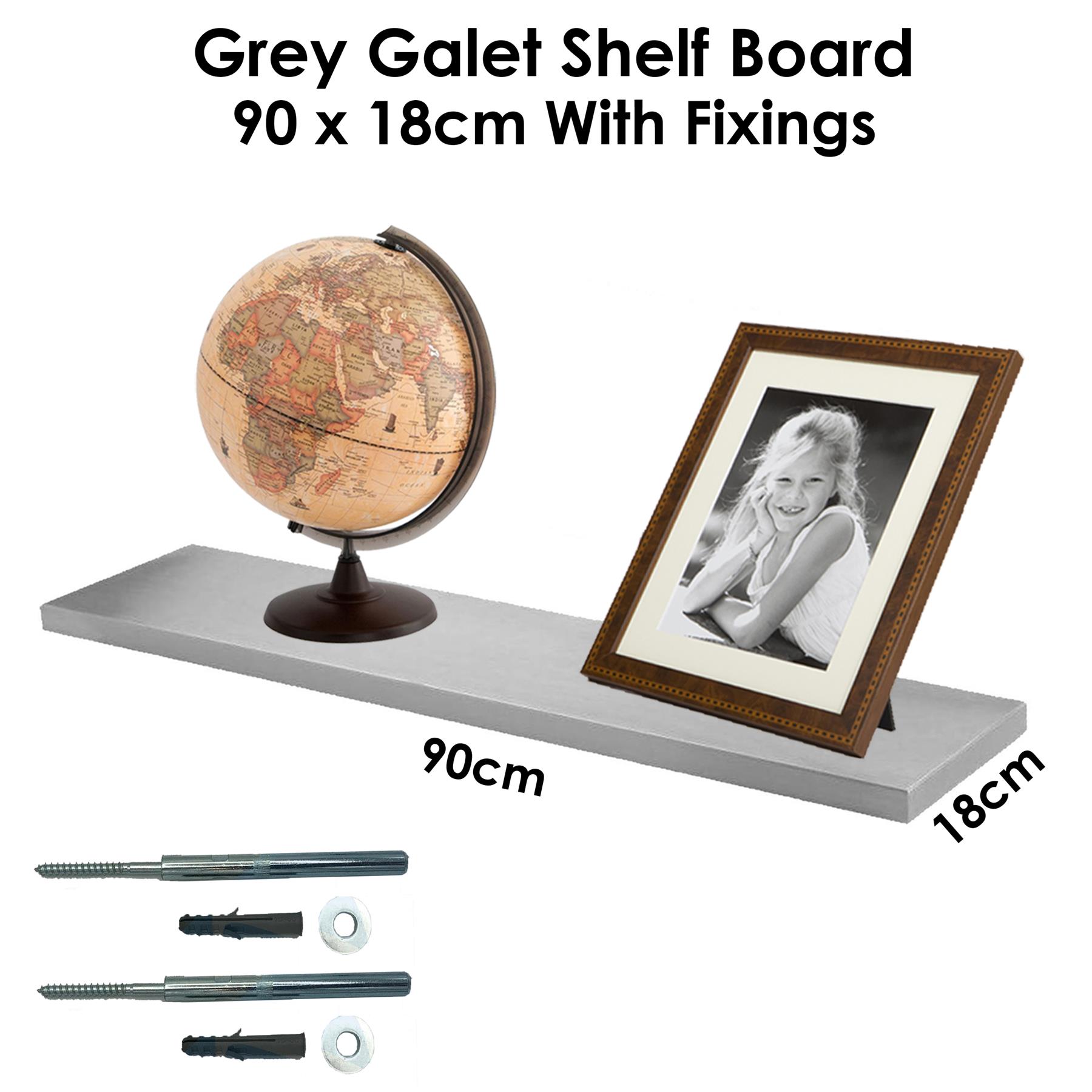 Floating Shelves 60cm,80cm,90cm,120cm Lengths - Shelf Boards Come With Fixings - Picture 71 of 105