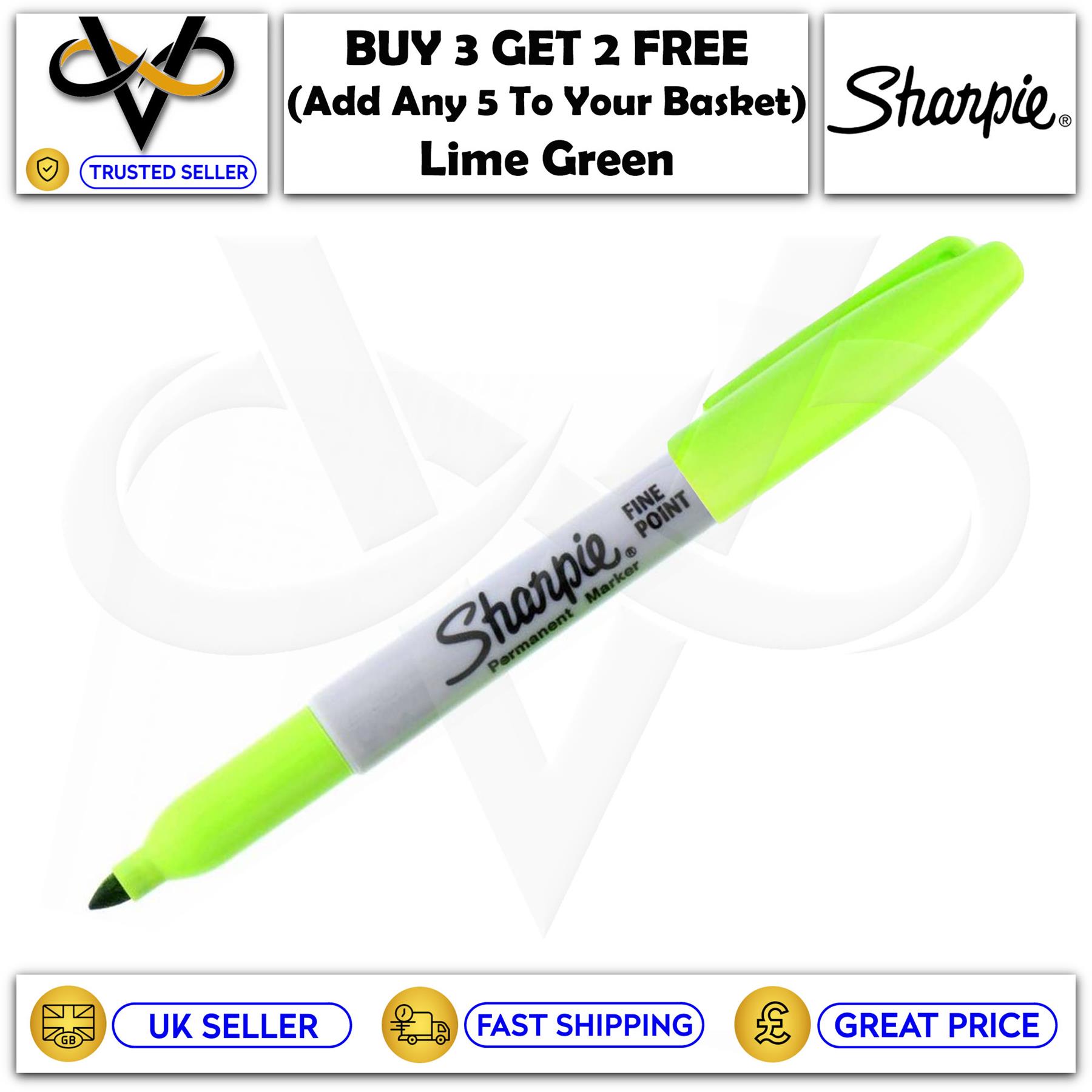 Sharpie Permanent Fine Point Marker Pens Optimal Precision & Smooth Ink Flow - Picture 19 of 37