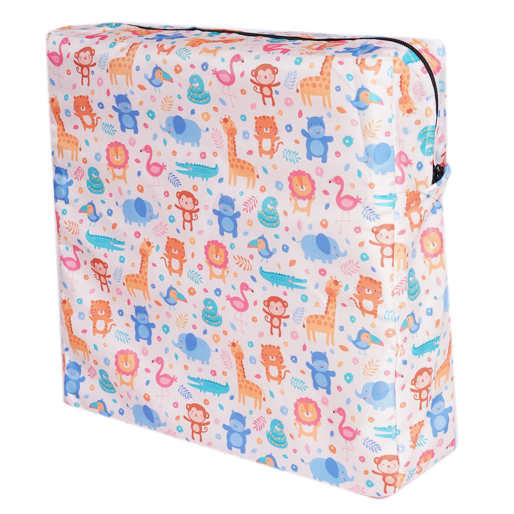 Kids Booster Seat Cushion 32 x 32cm For Dining Table Removable Waterproof Cover - Picture 44 of 62