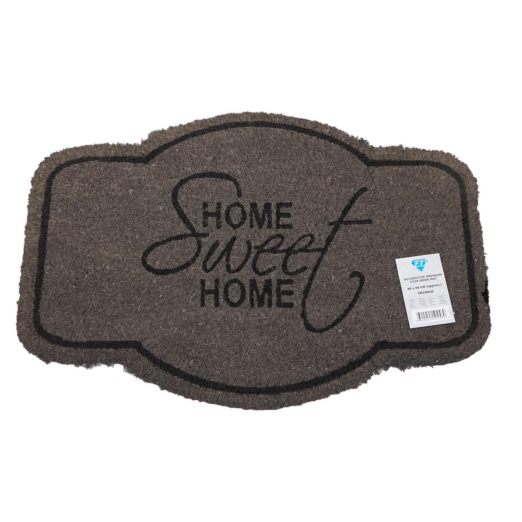 Door Mat Doormats Non Slip Natural Coir Welcome Indoor Outdoor Home Backdoor Mat - Picture 7 of 52