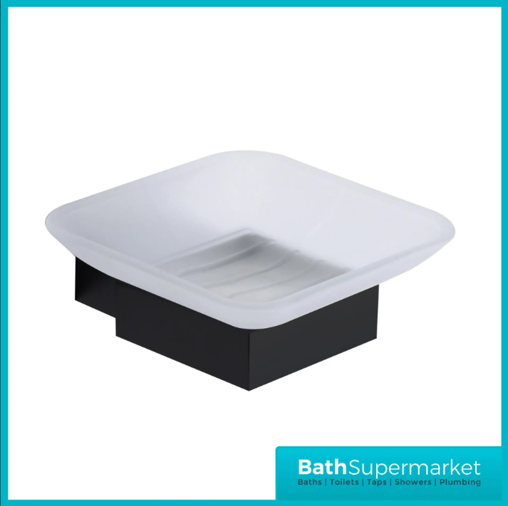 Matt Black Wall Mounted Bathroom Accessories - Modern 10 Piece Choice - UK Stock - Picture 10 of 29
