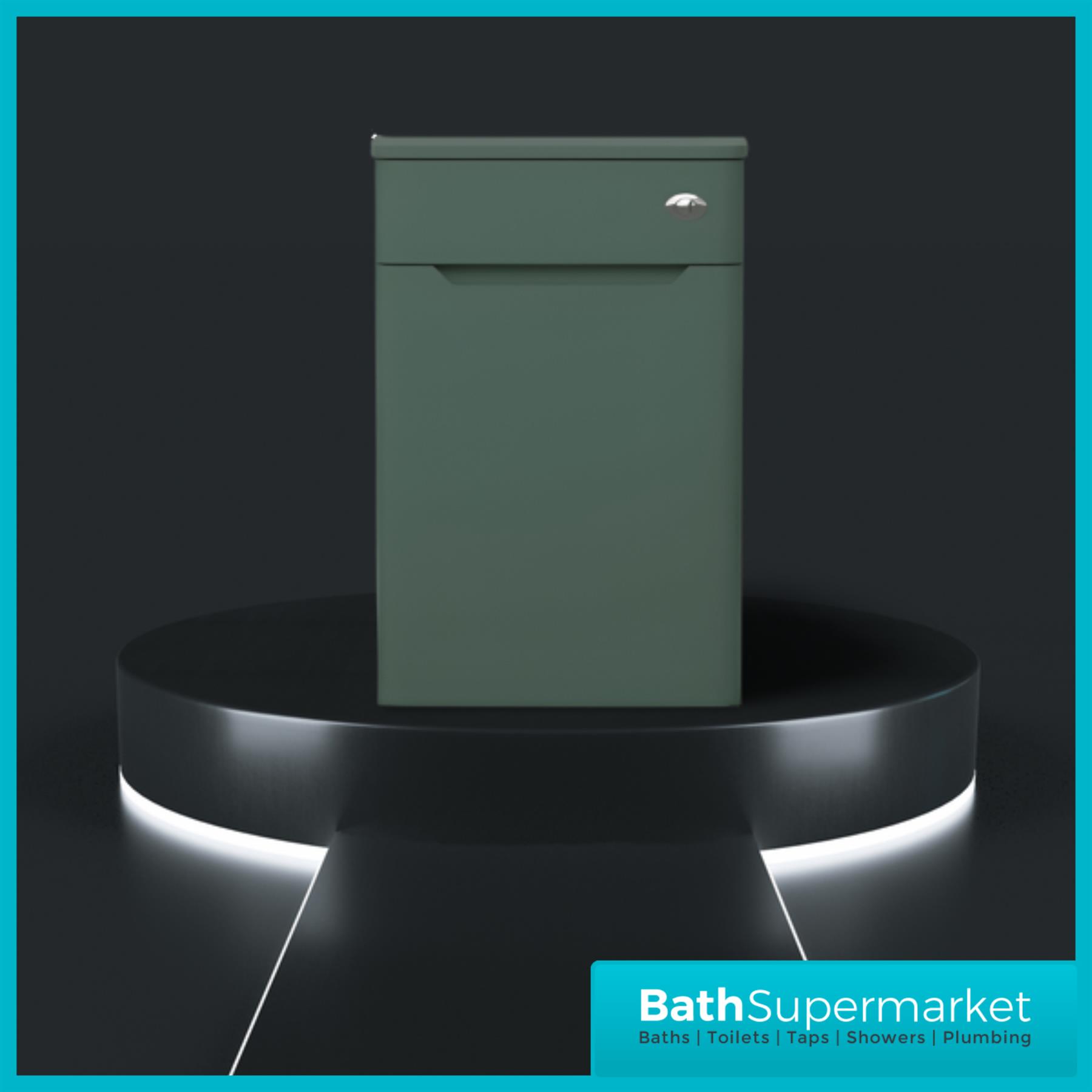 Bathroom Vanity Unit Basin Sink Furniture Storage Biella Green BTW WC Pan - Picture 36 of 36
