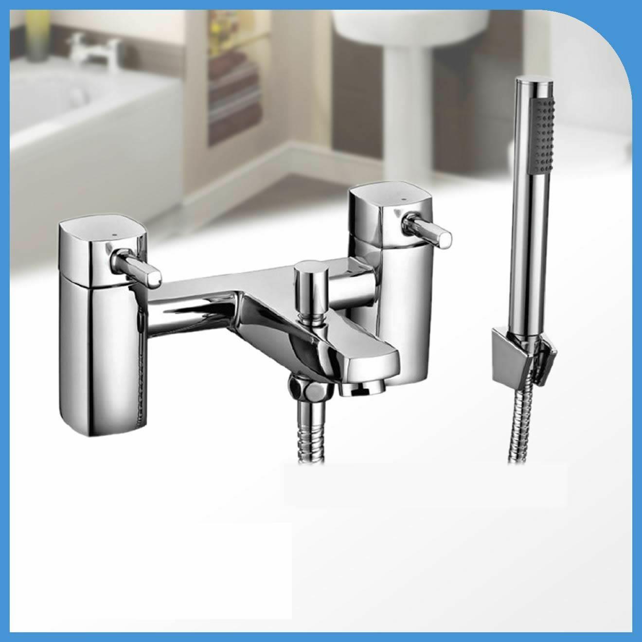 Modern Forme Chrome Bathroom Taps Sink Basin Mixer Bath Filler Shower ...