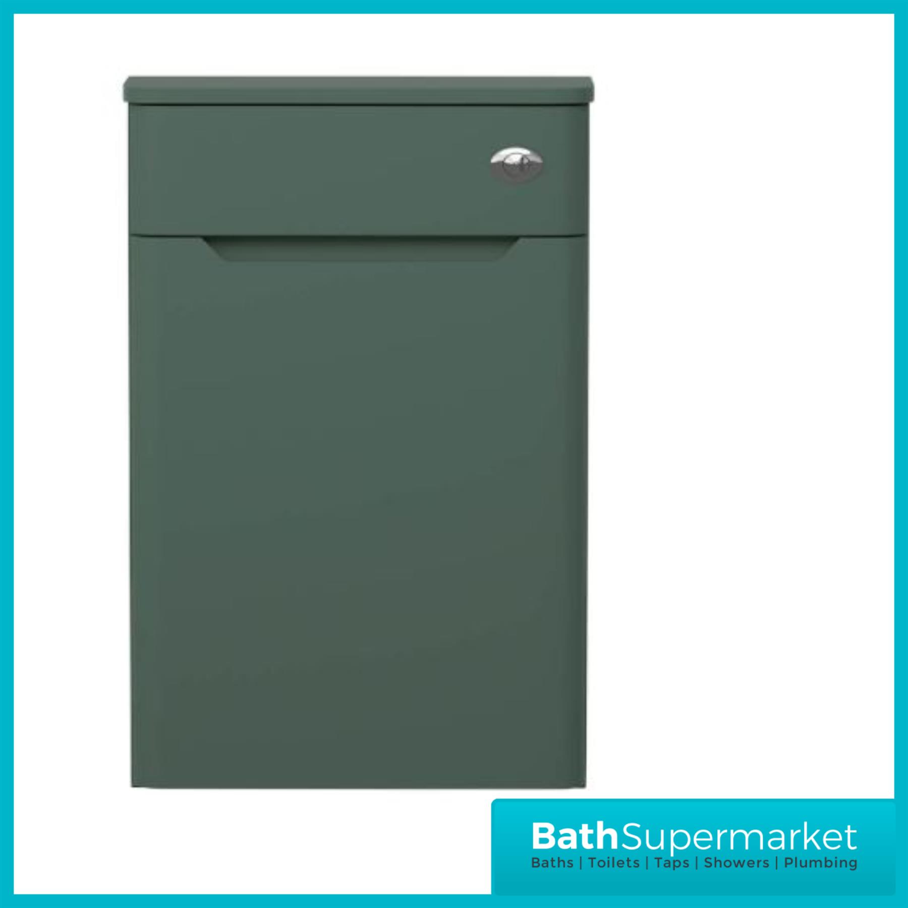 Bathroom Vanity Unit Basin Sink Furniture Storage Biella Green BTW WC Pan - Picture 34 of 36