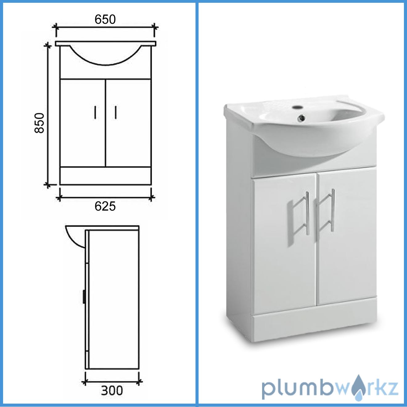 Back to Wall BTW WC Pan Toilet Concealed Cistern, Seat & Vanity Unit eBay