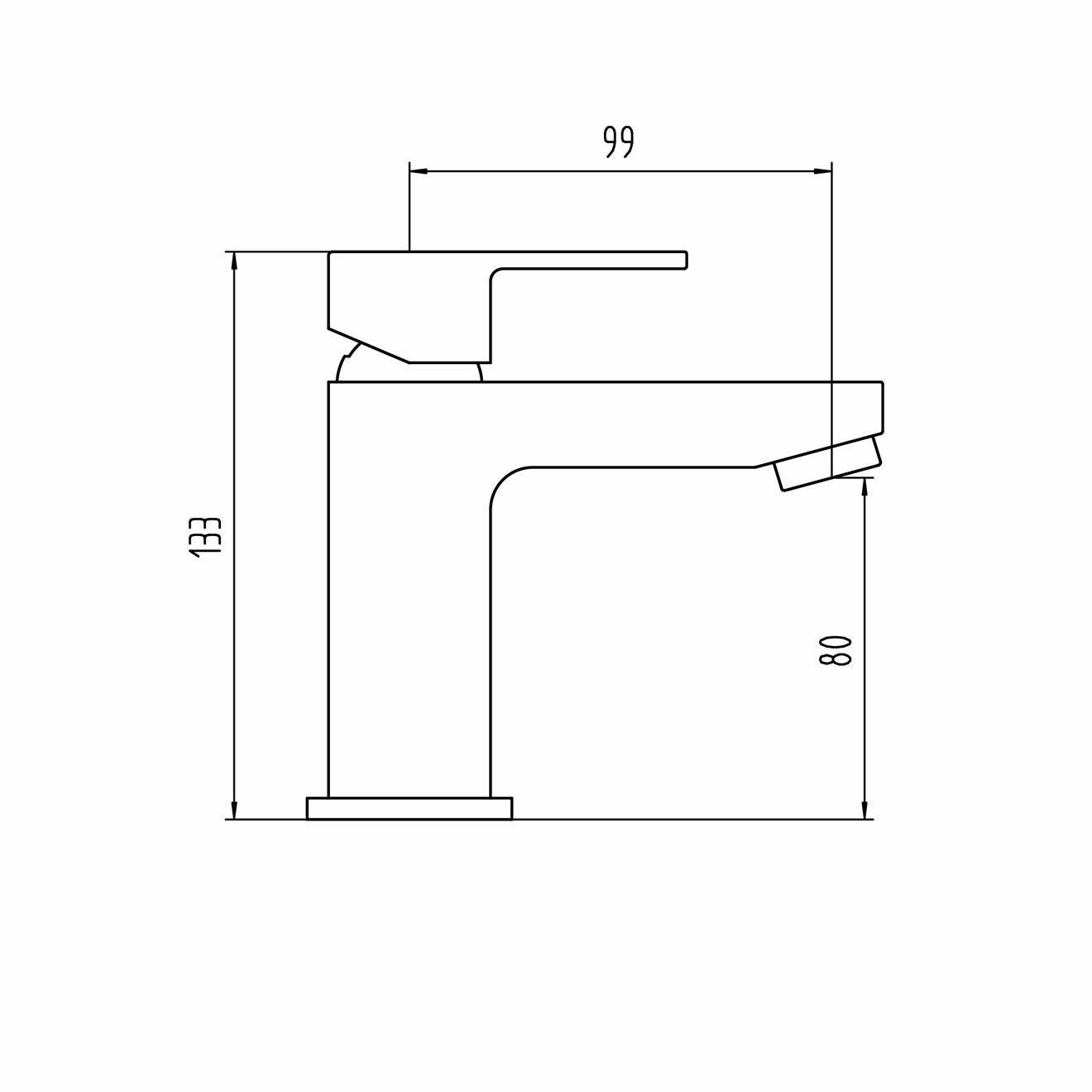 Modern Bathroom Taps Chrome Sink Brass Mono Basin Mixer Tap + Free Waste eBay