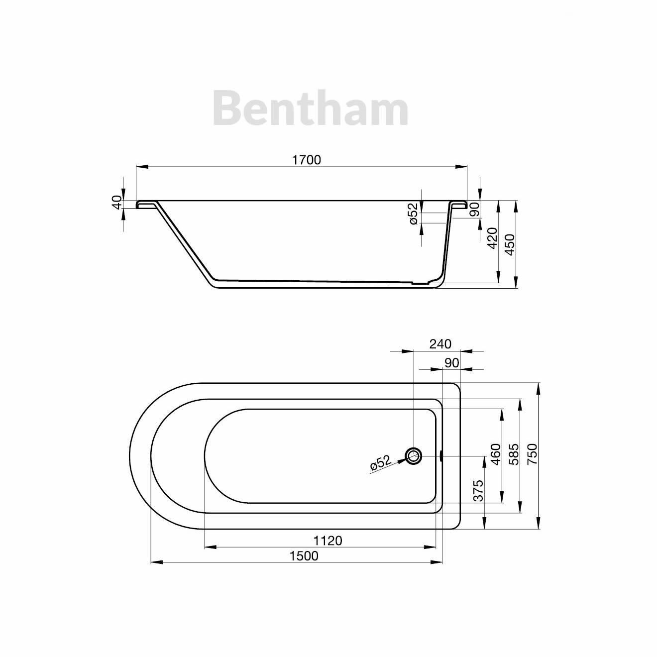 Modern Freestanding Roll Top Designer Baths Bathroom Luxury Bath Tubs eBay