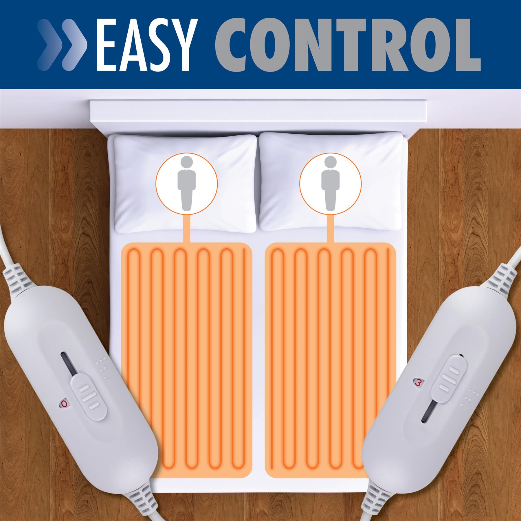 Purus Electric Under Blanket Heated Bed Cover Single Double King Super King - Picture 37 of 39