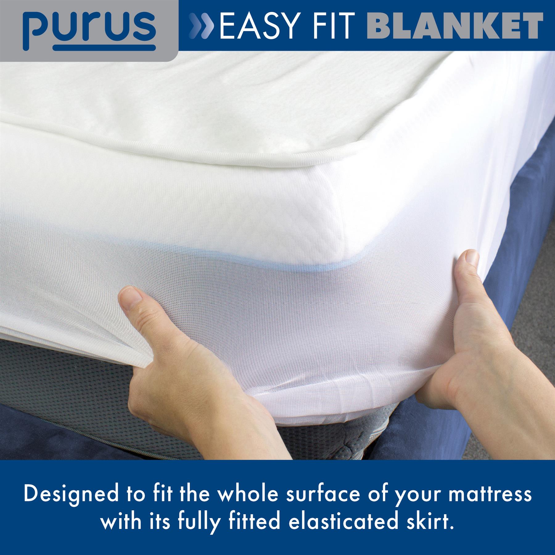 Purus Electric Under Blanket Heated Bed Cover Single Double King Super King - Picture 19 of 39