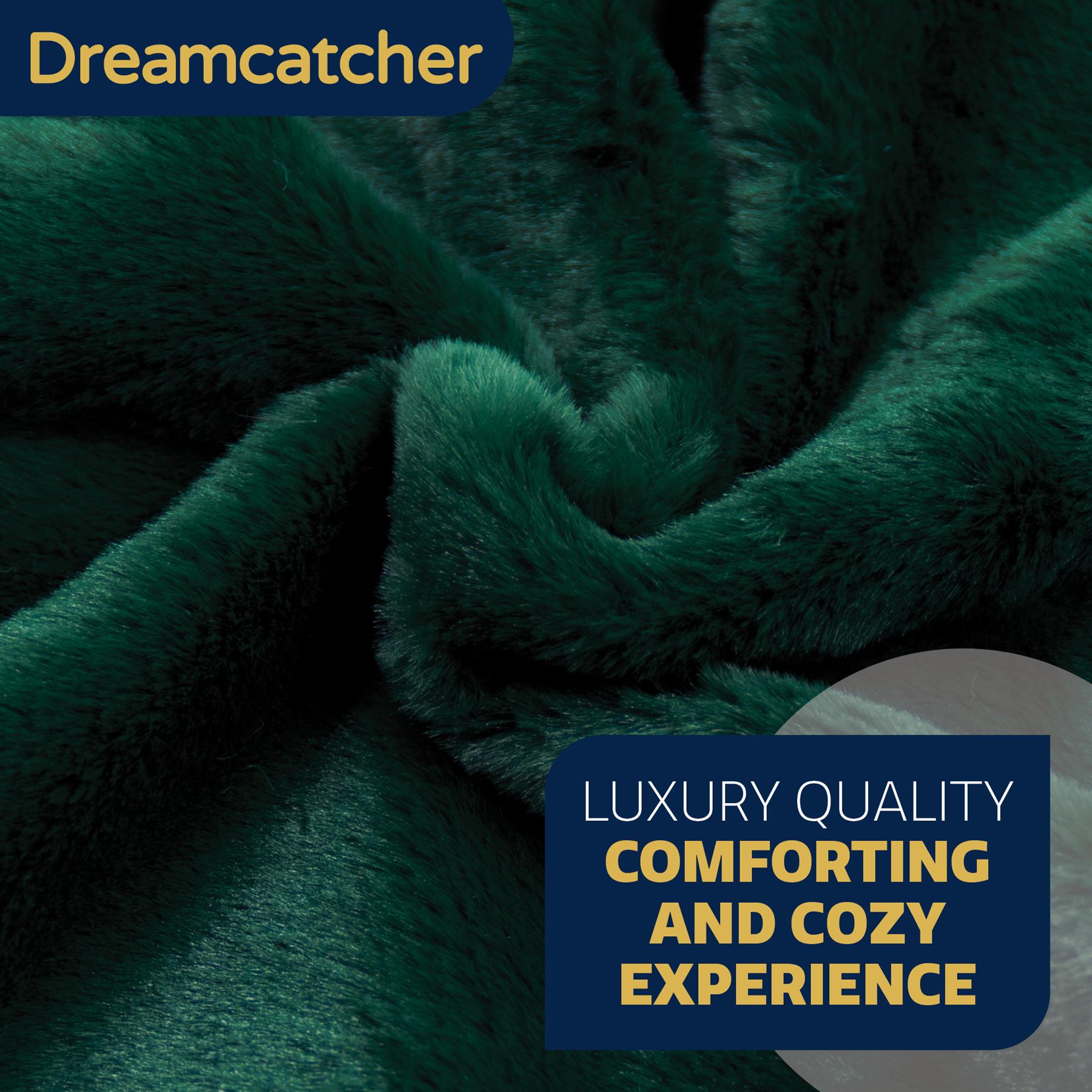 Dreamcatcher Blanket Throw Faux Fur Warm Fleece Over Bed Sofa Travel 160x130cm - Picture 19 of 57