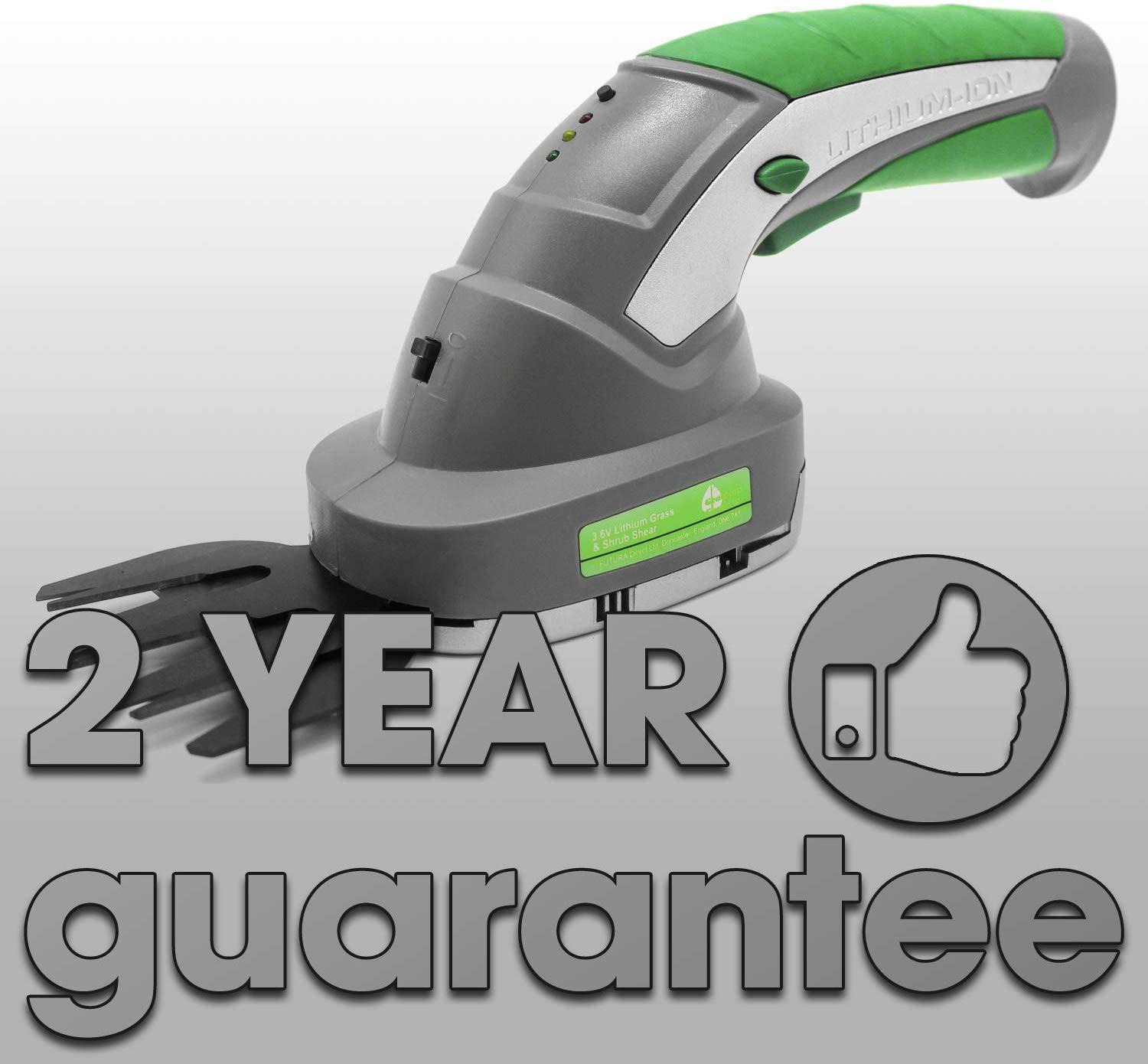 Electric Cordless Hedge Trimmer Grass Garden Edger Shears with