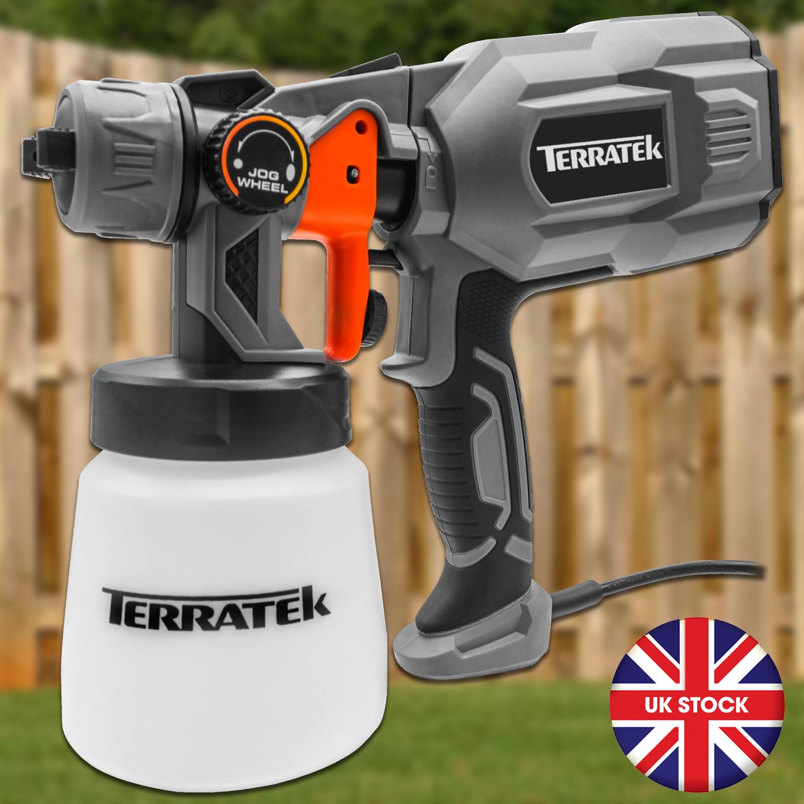 PAINT SPRAYER SPRAY GUN AIRLESS HVLP ELECTRIC 550W SPRAYGUN HAND HELD