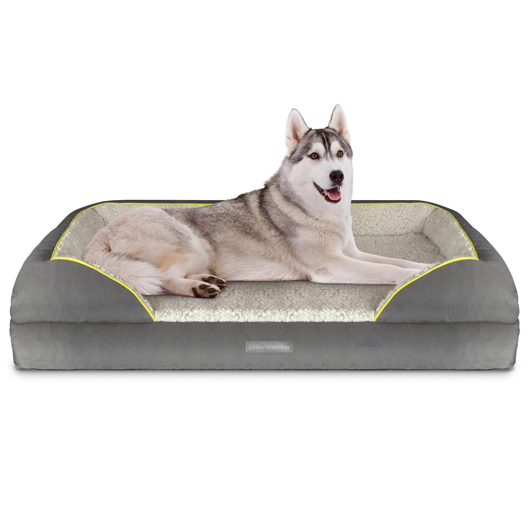 Dreamcatcher Luxury Dog Bed Orthopaedic Cooling Memory Foam Washable Large Pet - Picture 40 of 47