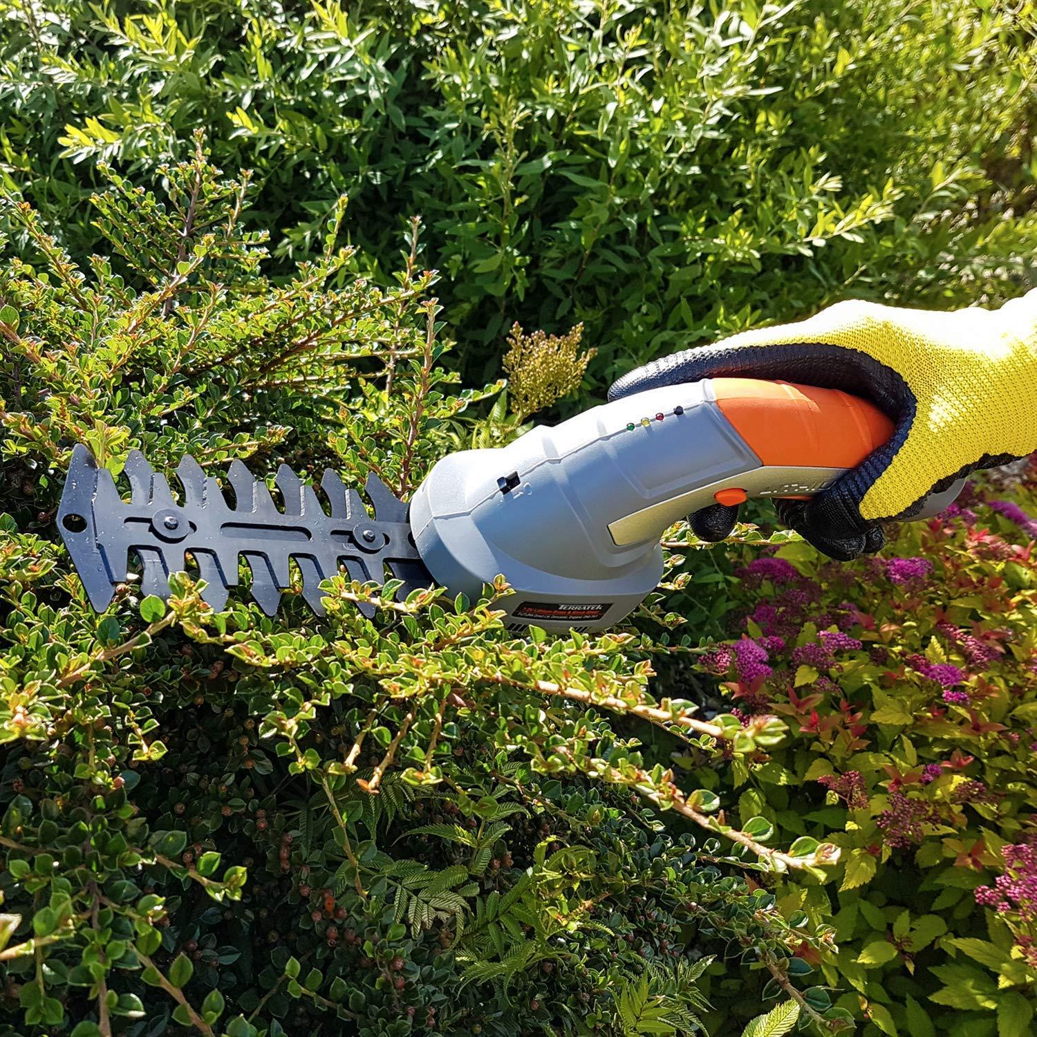 CORDLESS GRASS SHEARS AND HEDGE TRIMMER TOPIARY 3.6V USB 5060452747200