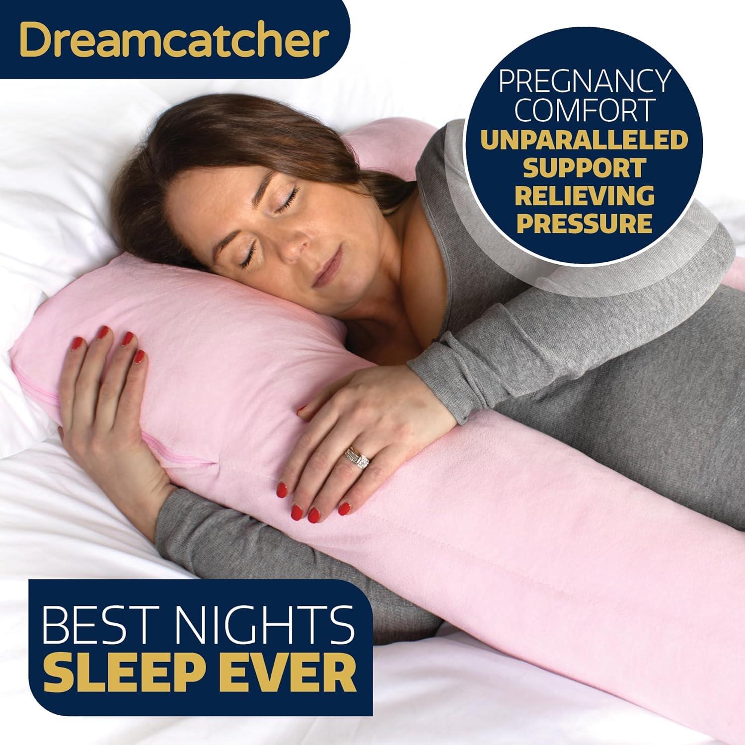 U Shape Maternity Pregnancy Pillow Full Body Support Nursing Pink Blue Grey - Picture 22 of 29