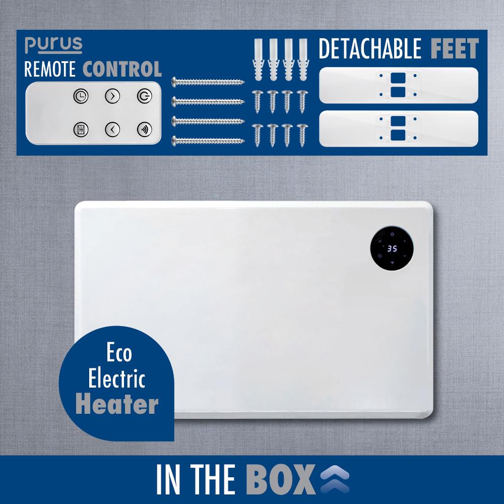 WIFI Electric Panel Heater Wall Mounted or Portable Heater Timer & Thermostat - Picture 29 of 55