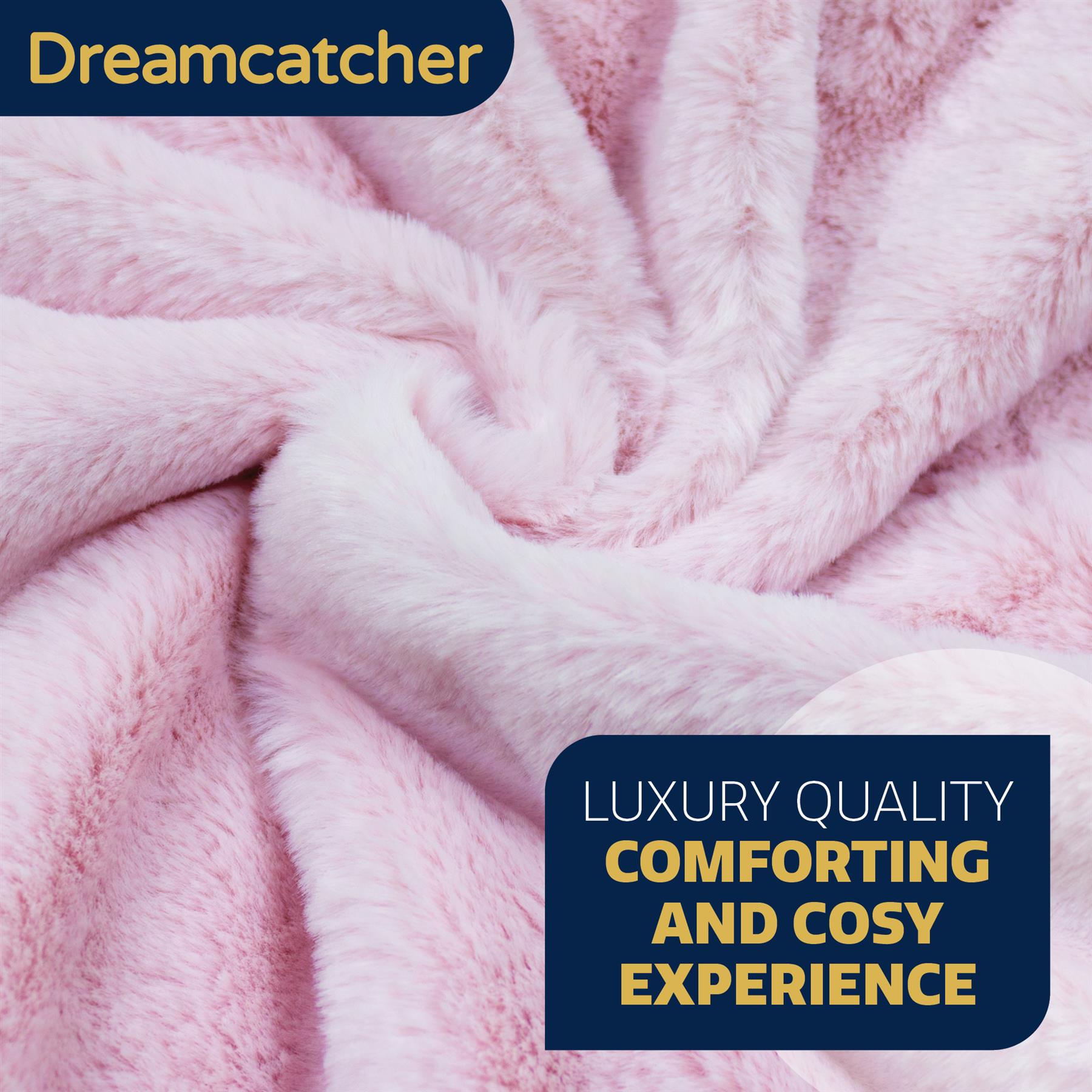 Dreamcatcher Blanket Throw Faux Fur Warm Fleece Over Bed Sofa Travel 160x130cm - Picture 33 of 57