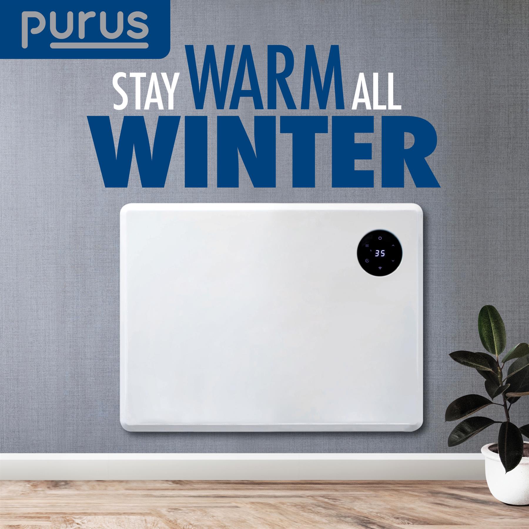 WIFI Electric Panel Heater Wall Mounted or Portable Heater Timer & Thermostat - Picture 23 of 55