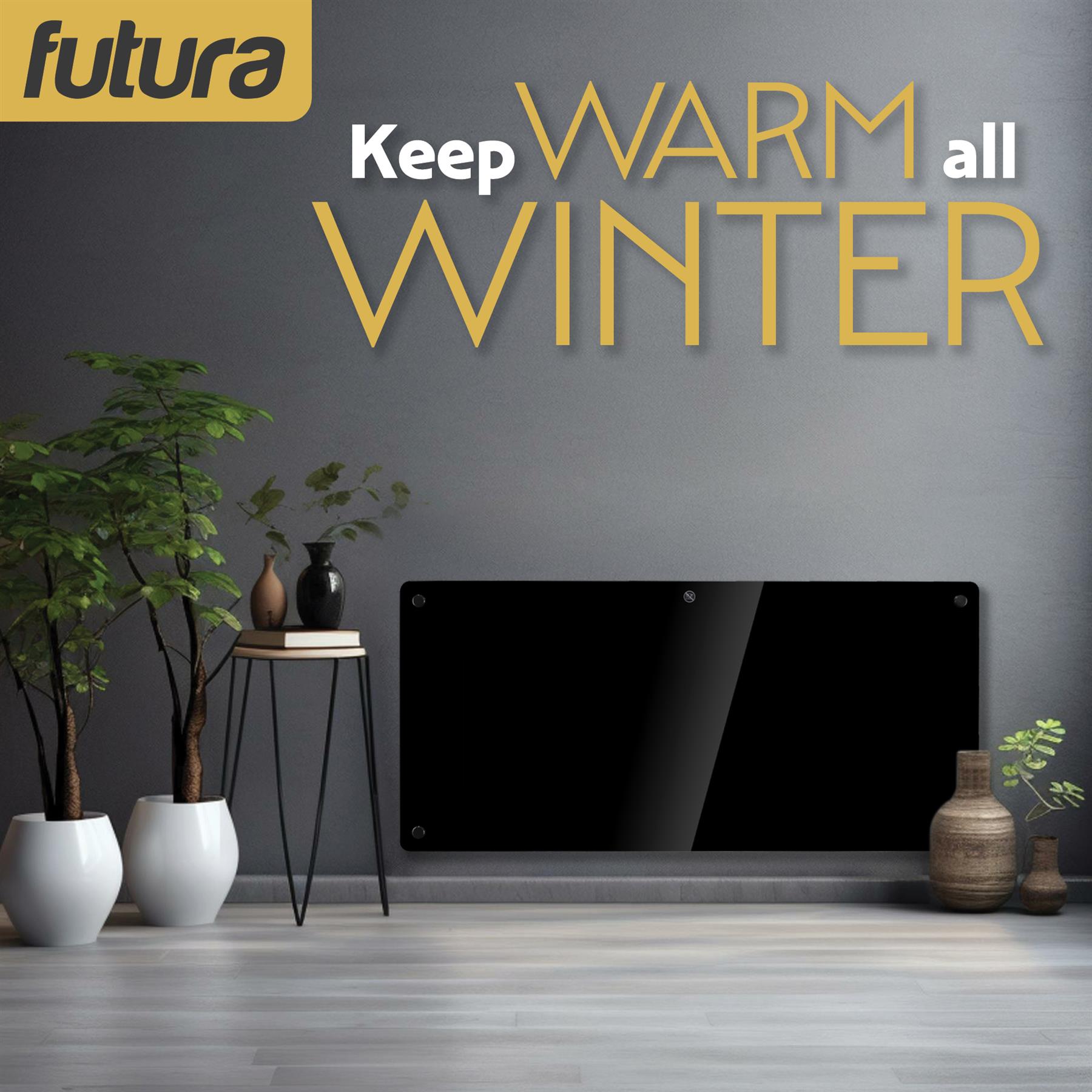 WIFI Electric Panel Heater Wall Mounted or Portable Heater Timer & Thermostat - Picture 55 of 55