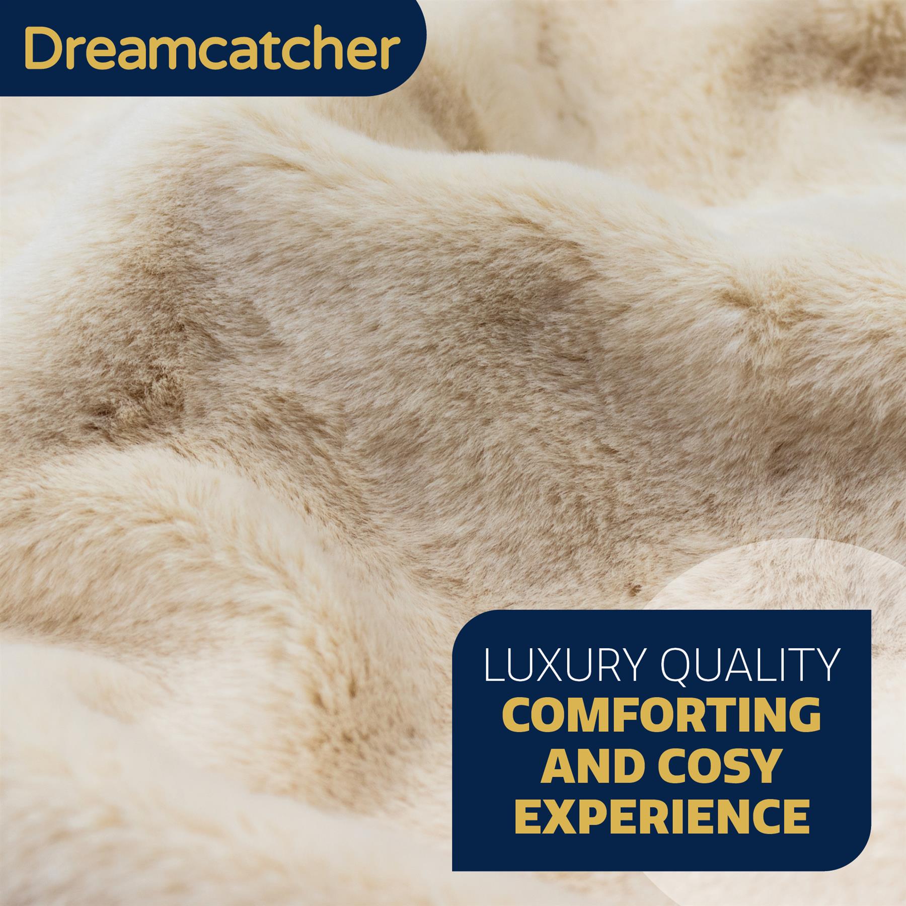 Dreamcatcher Blanket Throw Faux Fur Warm Fleece Over Bed Sofa Travel 160x130cm - Picture 54 of 57