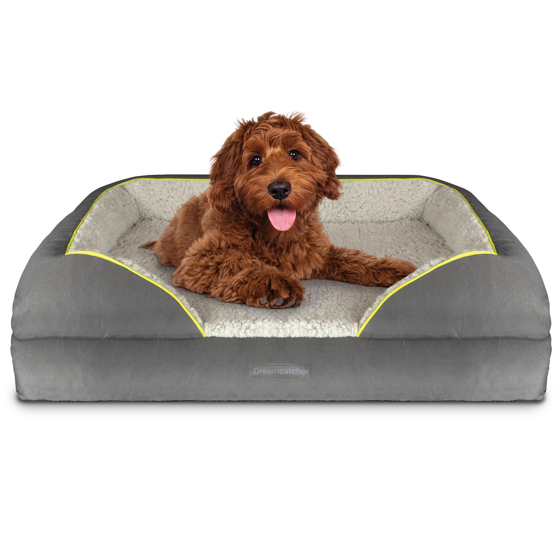 Dreamcatcher Luxury Dog Bed Orthopaedic Cooling Memory Foam Washable Large Pet - Picture 16 of 47