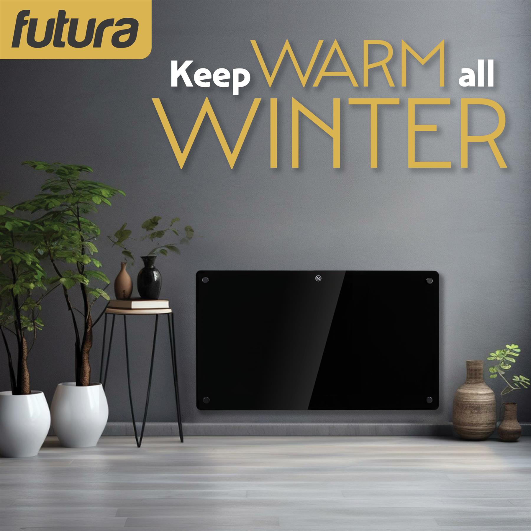 WIFI Electric Panel Heater Wall Mounted or Portable Heater Timer & Thermostat - Picture 46 of 55