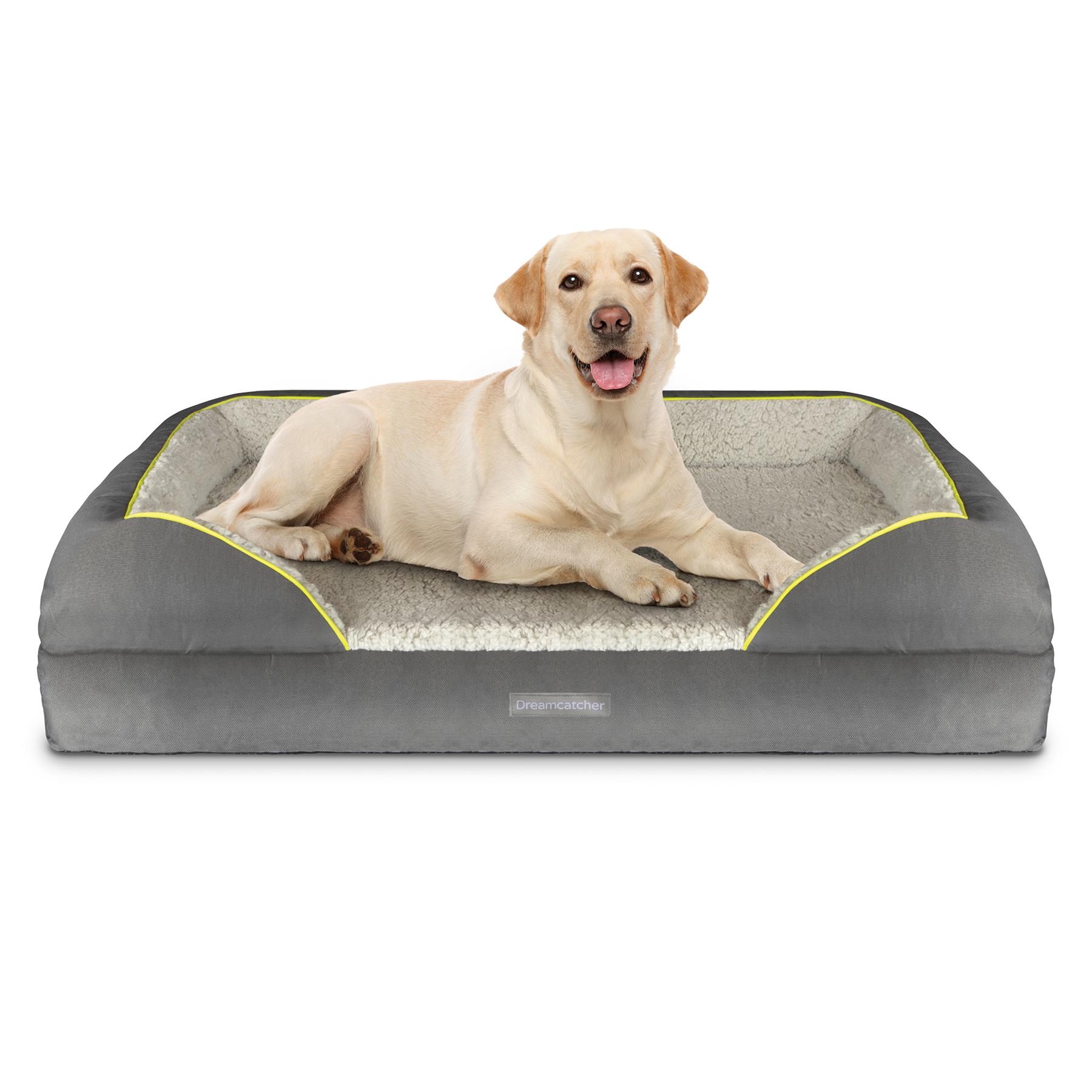 Dreamcatcher Luxury Dog Bed Orthopaedic Cooling Memory Foam Washable Large Pet - Picture 32 of 47