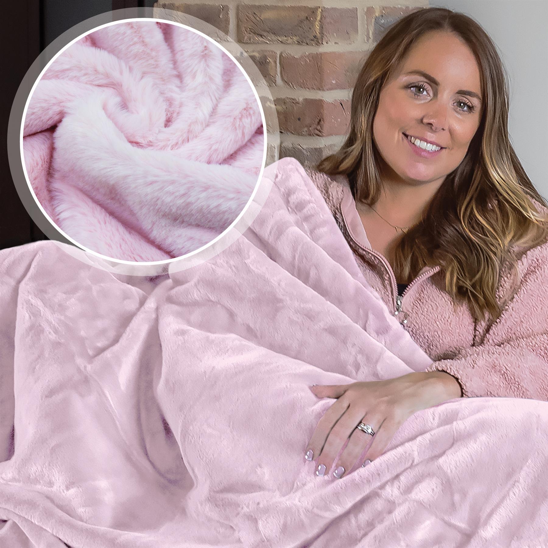 Dreamcatcher Blanket Throw Faux Fur Warm Fleece Over Bed Sofa Travel 160x130cm - Picture 30 of 57