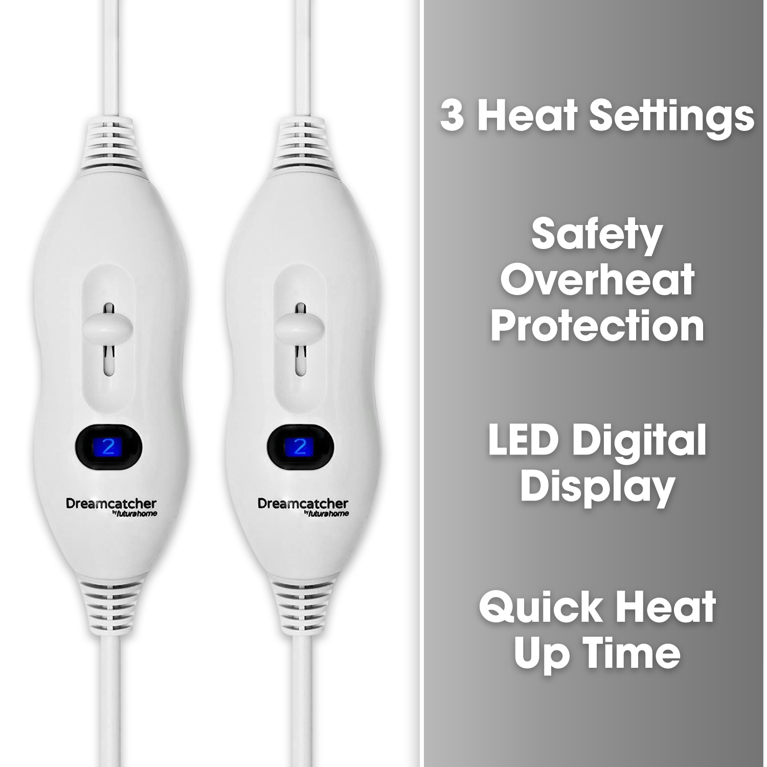 Electric Heated Under Blanket Single Double King Size Super with Dual