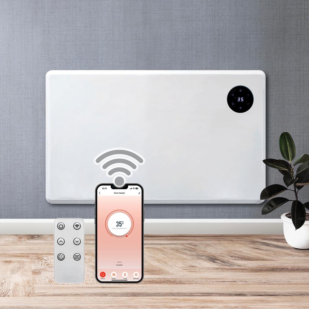WIFI Electric Panel Heater Wall Mounted or Portable Heater Timer & Thermostat - Picture 24 of 55