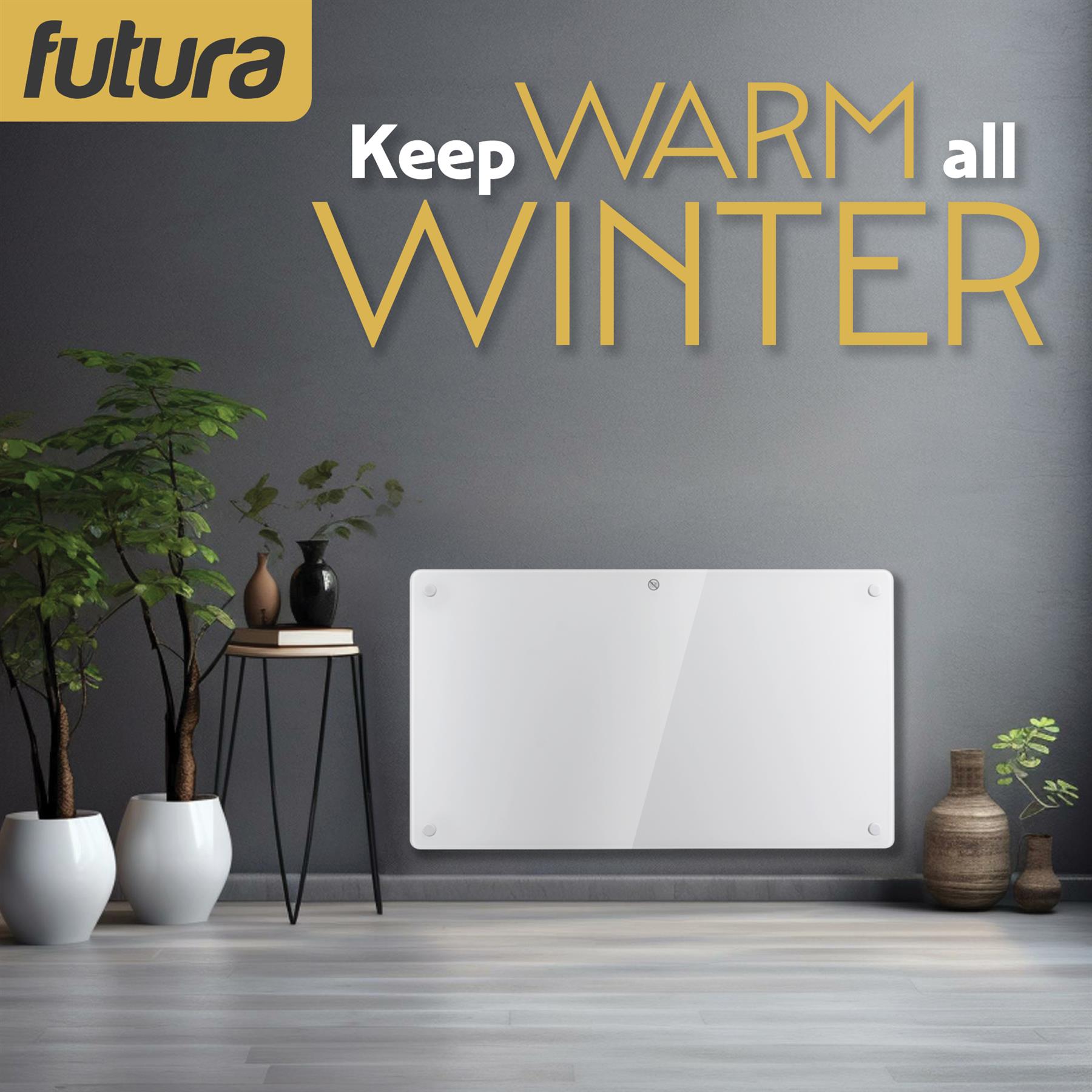 WIFI Electric Panel Heater Wall Mounted or Portable Heater Timer & Thermostat - Picture 19 of 55