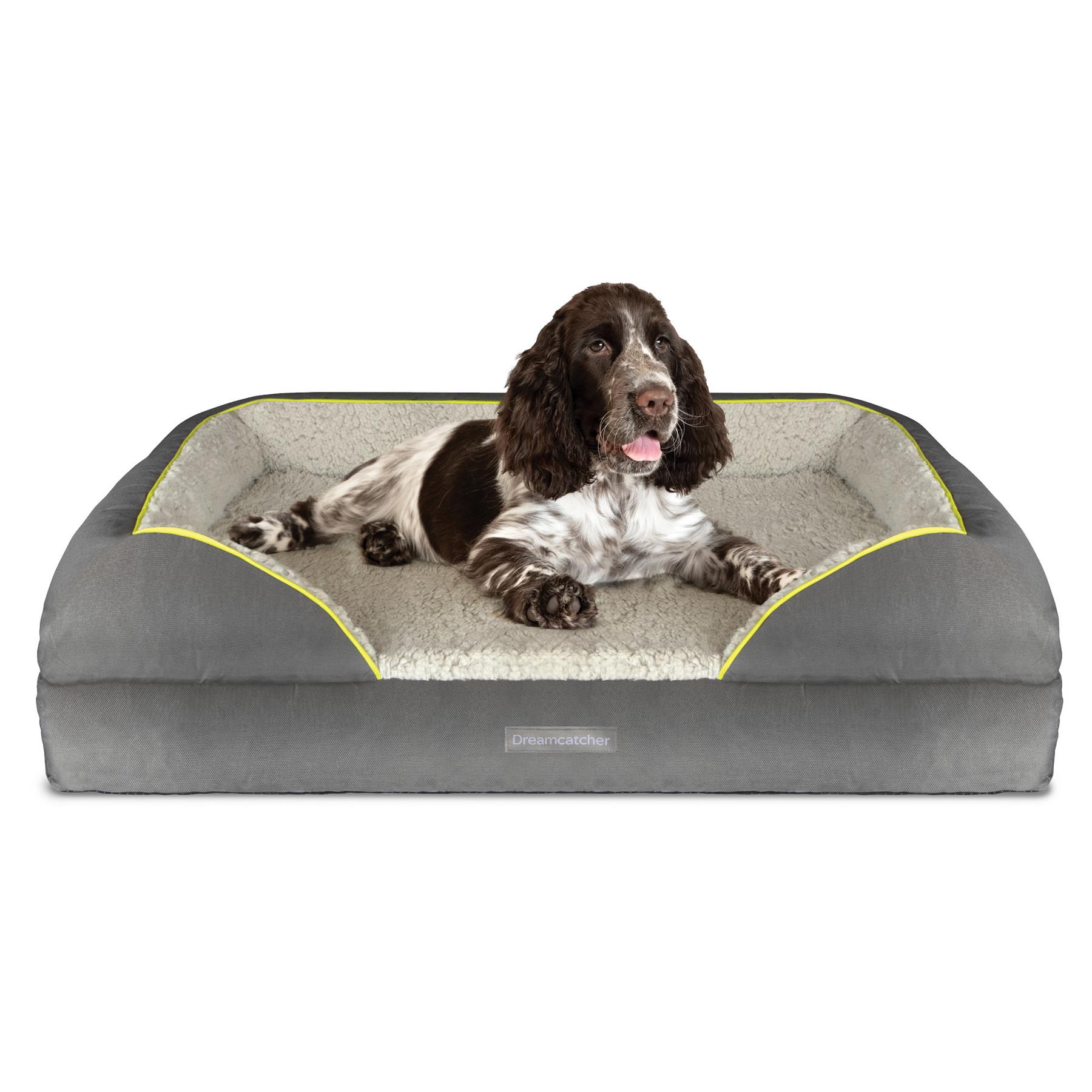 Dreamcatcher Luxury Dog Bed Orthopaedic Cooling Memory Foam Washable Large Pet - Picture 24 of 47