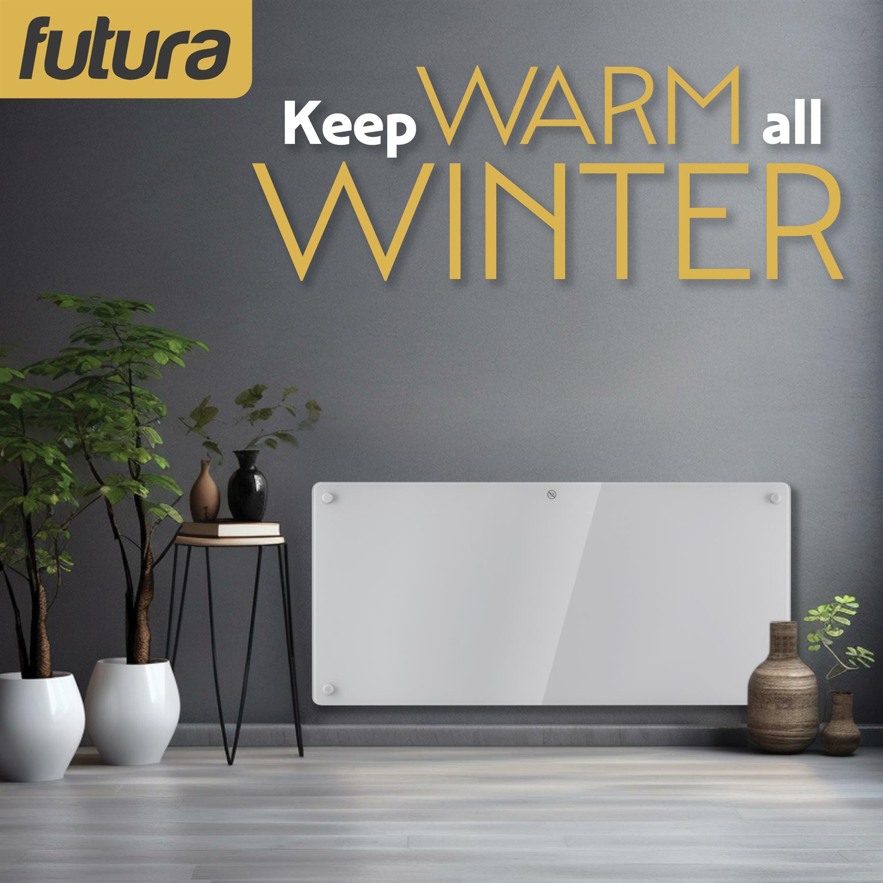 WIFI Electric Panel Heater Wall Mounted or Portable Heater Timer & Thermostat - Picture 28 of 55