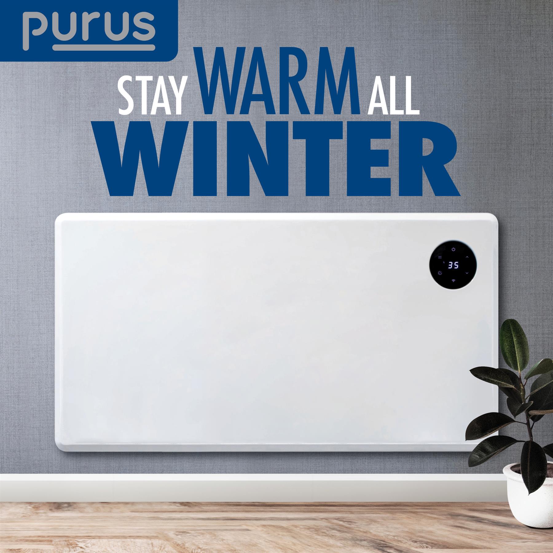 WIFI Electric Panel Heater Wall Mounted or Portable Heater Timer & Thermostat - Picture 39 of 55