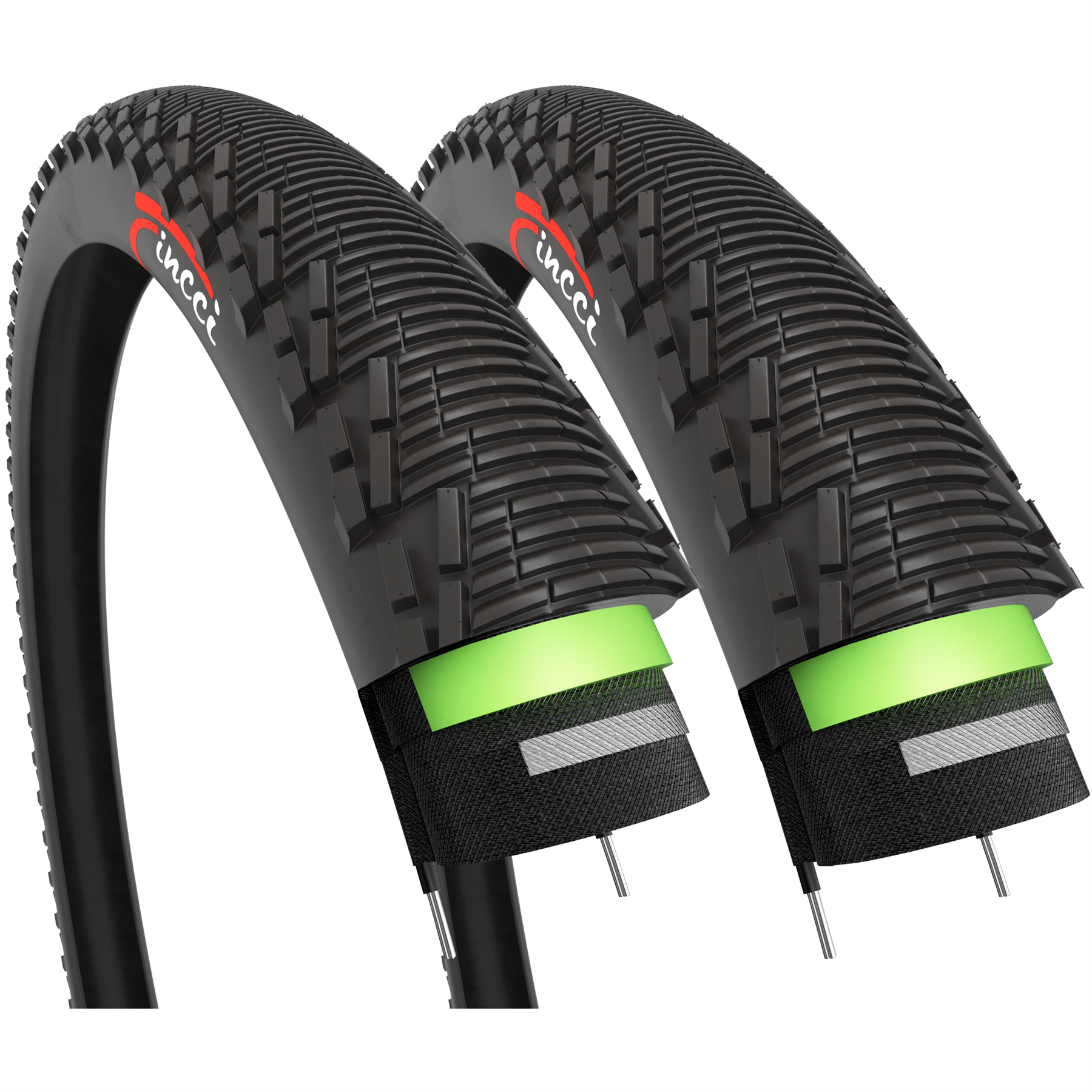 26*1.95in MTB Bike Cycling Bicycle Tire Mountain Tyre 60TPI Rubber Outer Tires
