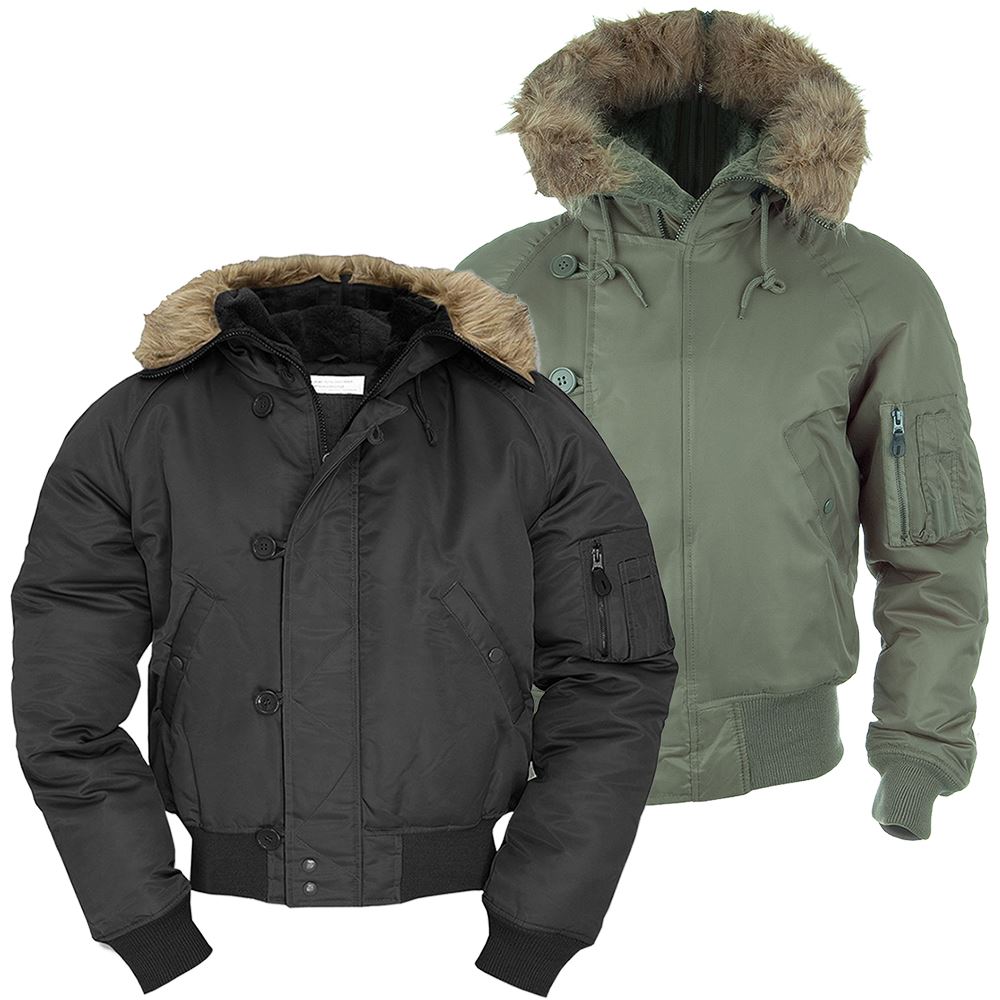 MILITARY N2B BASIC BOMBER FLIGHT SNORKEL HOOD JACKET eBay