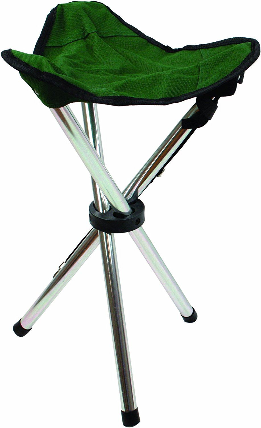 HIGHLANDER FOLDING ALUMINIUM GREEN LIGHT WEIGHT FISHING CAMPING TRIPOD