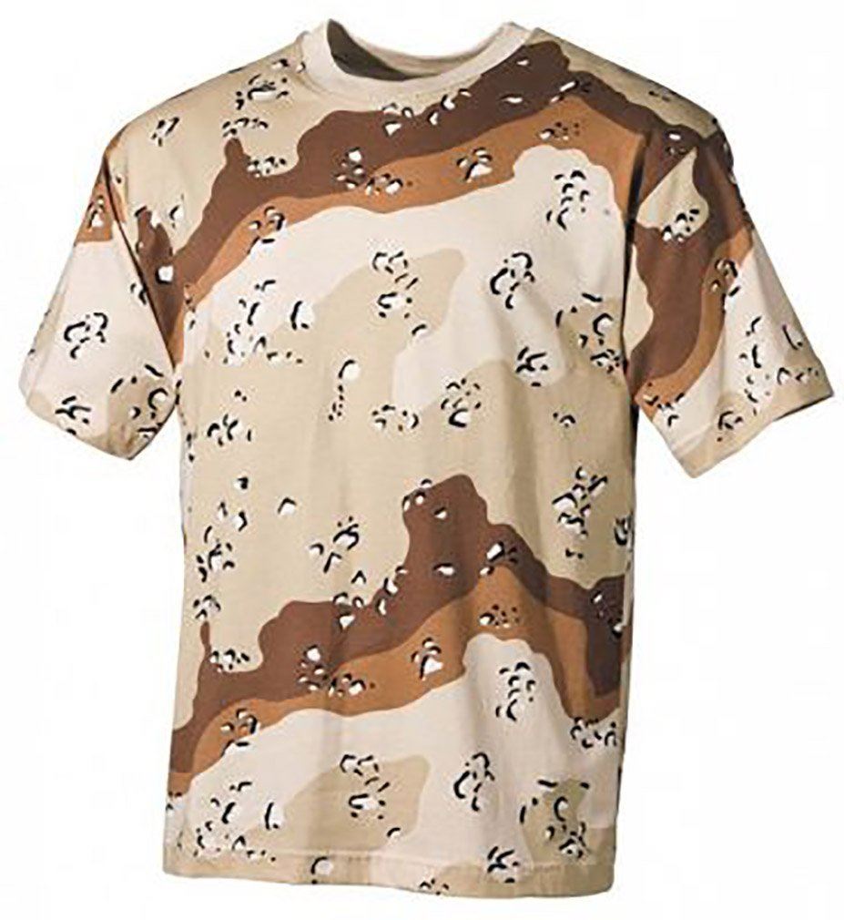MIL-TEC ARMY CAMO T-SHIRT MILITARY TACTICAL HUNTING FISHING PAINTBALL COTTON TEE