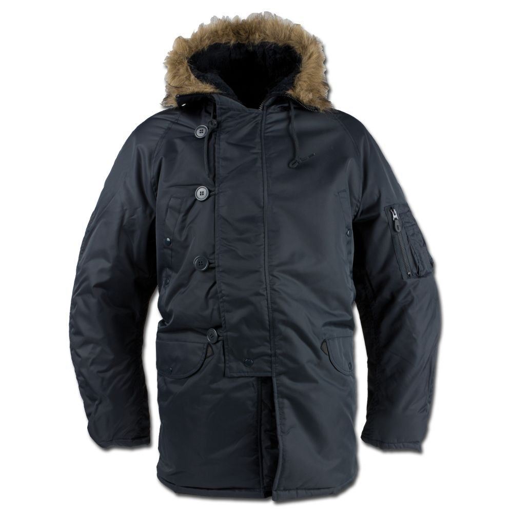 MILTEC US N3B TEESAR PARKA SNORKEL FUR HOOD COLD WEATHER FORCES
