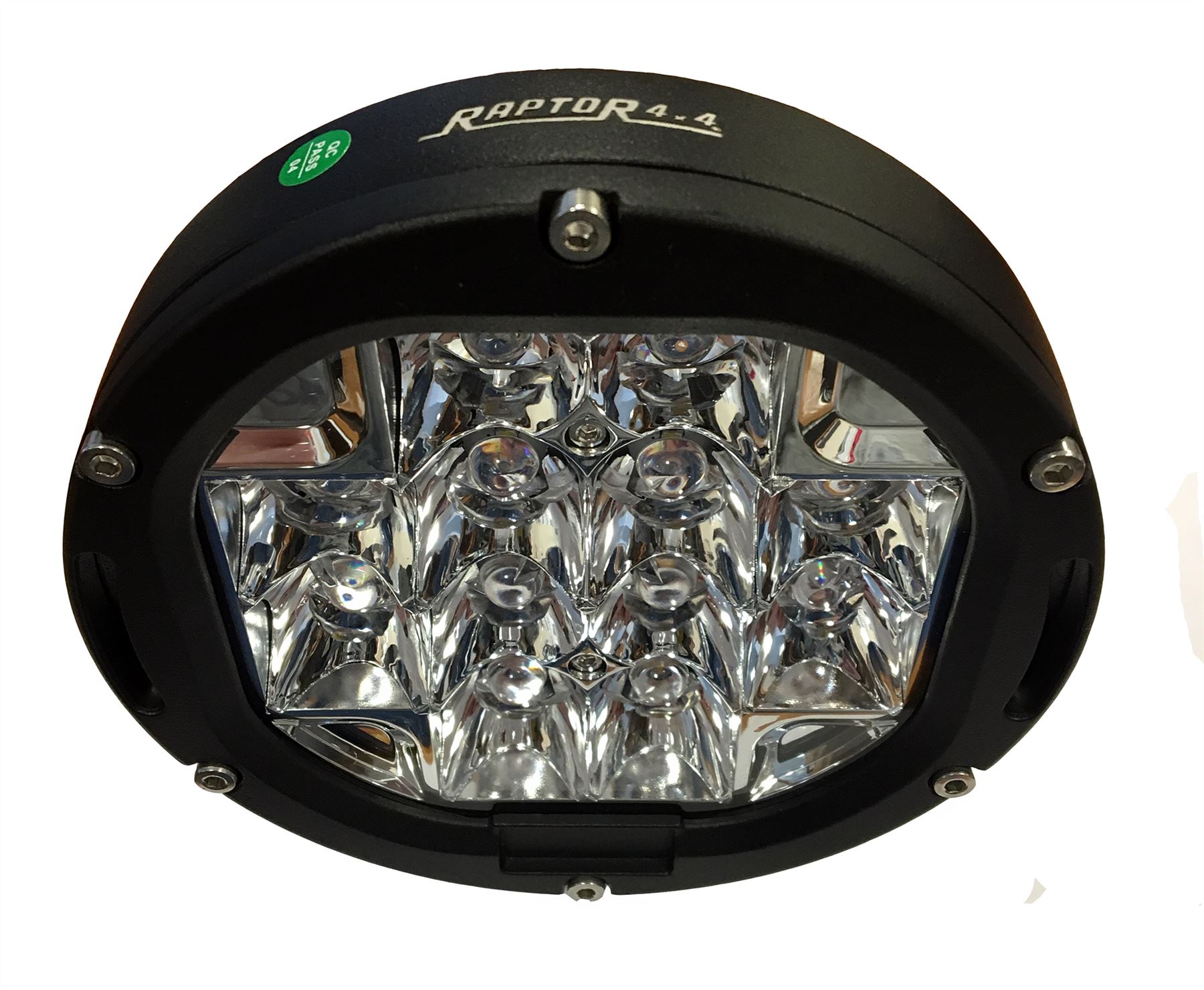Raptor 4x4 Tornado 60W LED Pair Spot Lights Off Road Driving Lamp 6" Black eBay