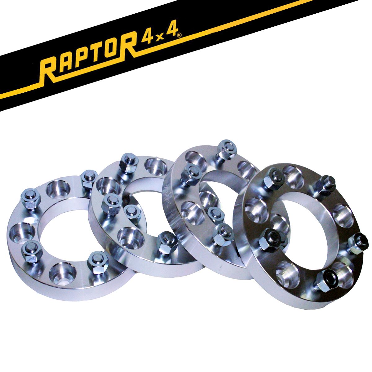 Raptor 4x4 30mm Aluminium Land Rover Defender 90 110 130 Wheel Spacers