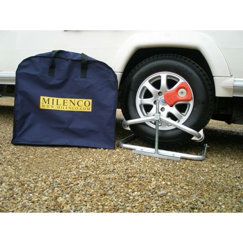Milenco Aluminium Leveller Caravan Motorhome Wheel Level eBay